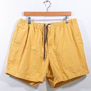 Nautica Pastel Chino Shorts Elastic Waist Skate XL VTG 90s Retro Preppy